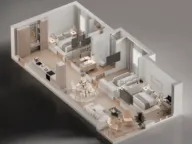 Sale, one bedroom apartment, 52m², Bečići, Budva - image 5