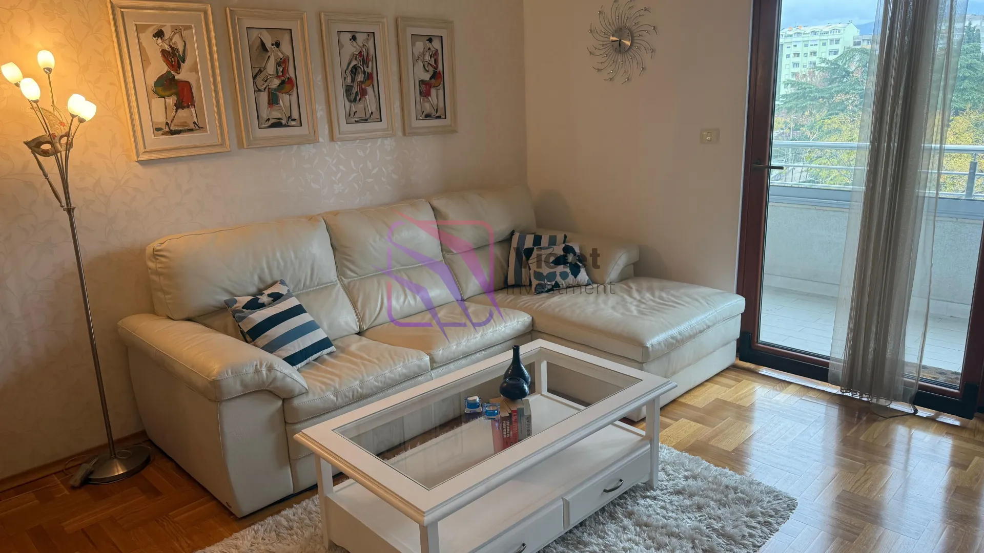 Rent, two bedroom apartment, 69m², Pobrežje, Podgorica