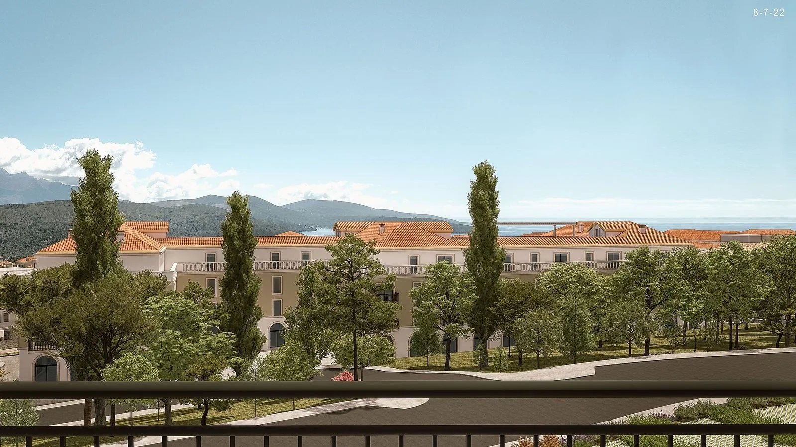 Prodaja, dvosoban stan, 92m², Luštica Bay, Tivat