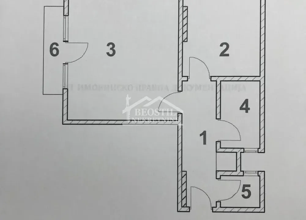 Prodaja, dvosoban stan, 37m², Centar, Smederevo