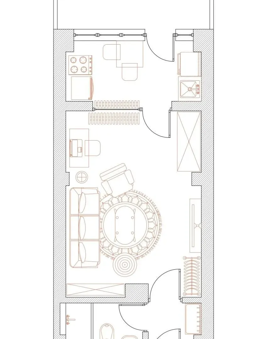 Rent, one bedroom apartment, 28m², Čukarica, Beograd