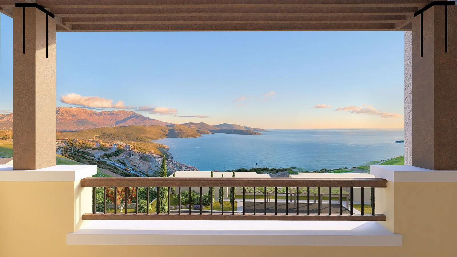 Prodaja, dvosoban stan, 110m², Luštica Bay, Tivat