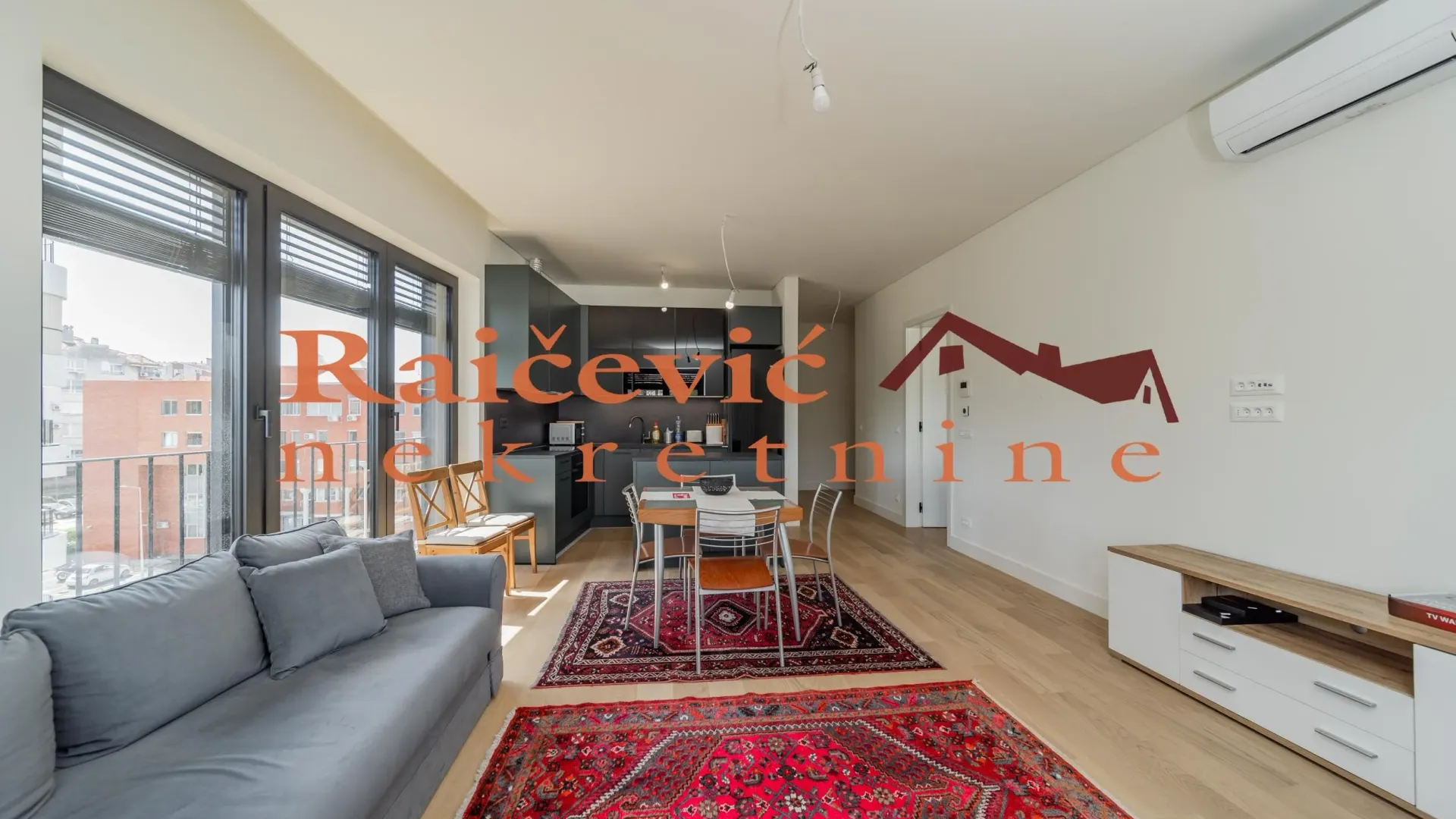 Rent, two bedroom apartment, 60m², Banovo Brdo, Beograd