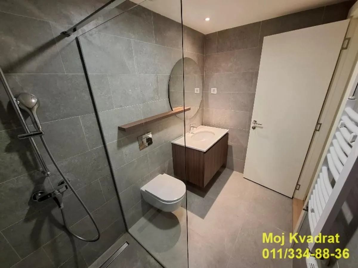 Rent, two bedroom apartment, 55m², Savski Venac, Beograd