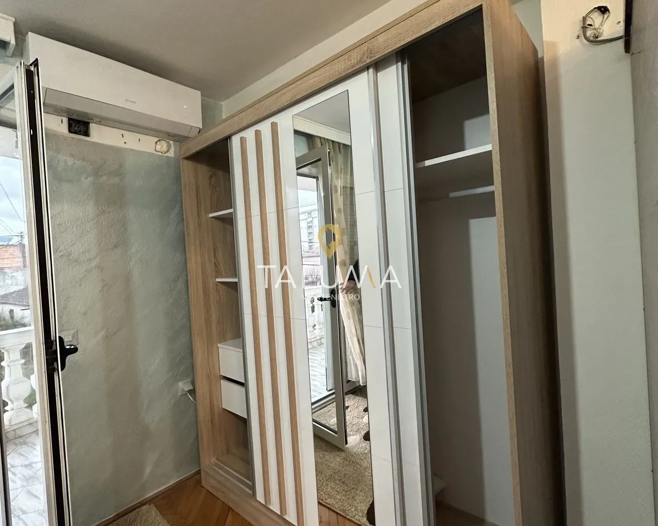 Rent, one bedroom apartment, 40m², Zabjelo, Podgorica