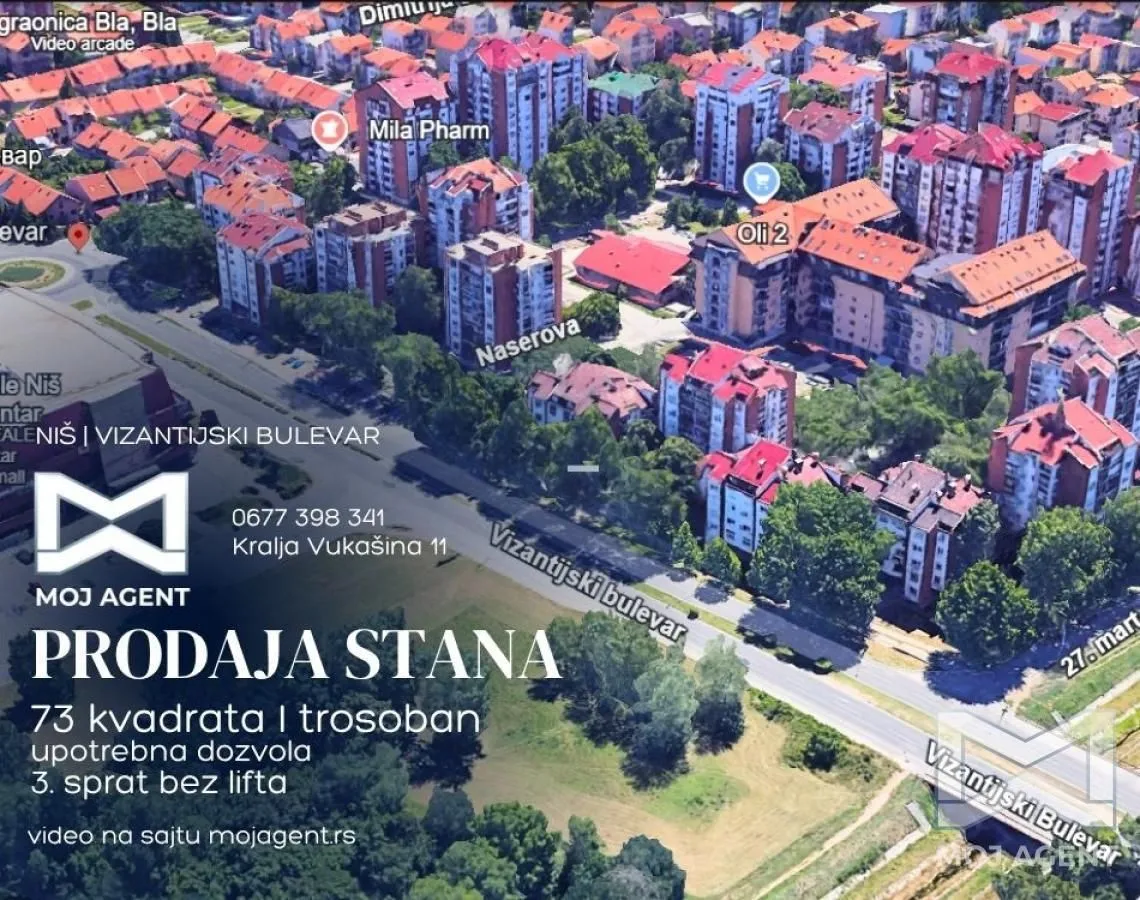 Prodaja, stan, 73m², Medijana, Niš