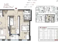 Sale, two bedroom apartment, 61m², Pantelej, Niš - image 5