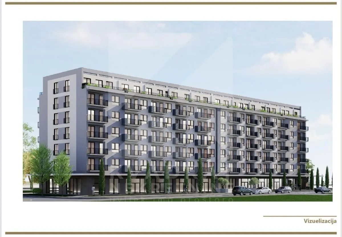 Prodaja, jednosoban stan, 47m², Zagorič, Podgorica