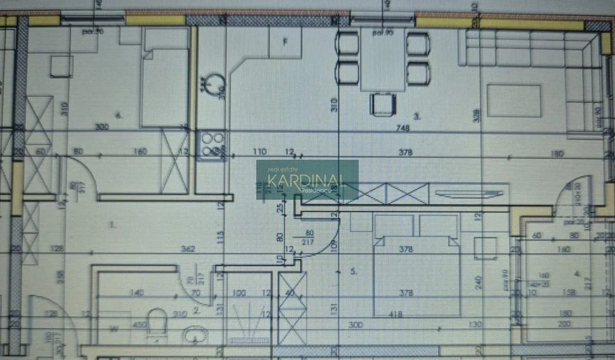 Sale, two bedroom apartment, 58m², Centar, Jagodina