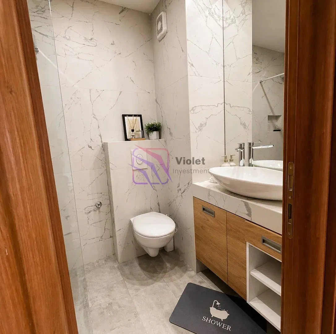 Izdavanje, jednosoban stan, 41m², City Kej, Podgorica