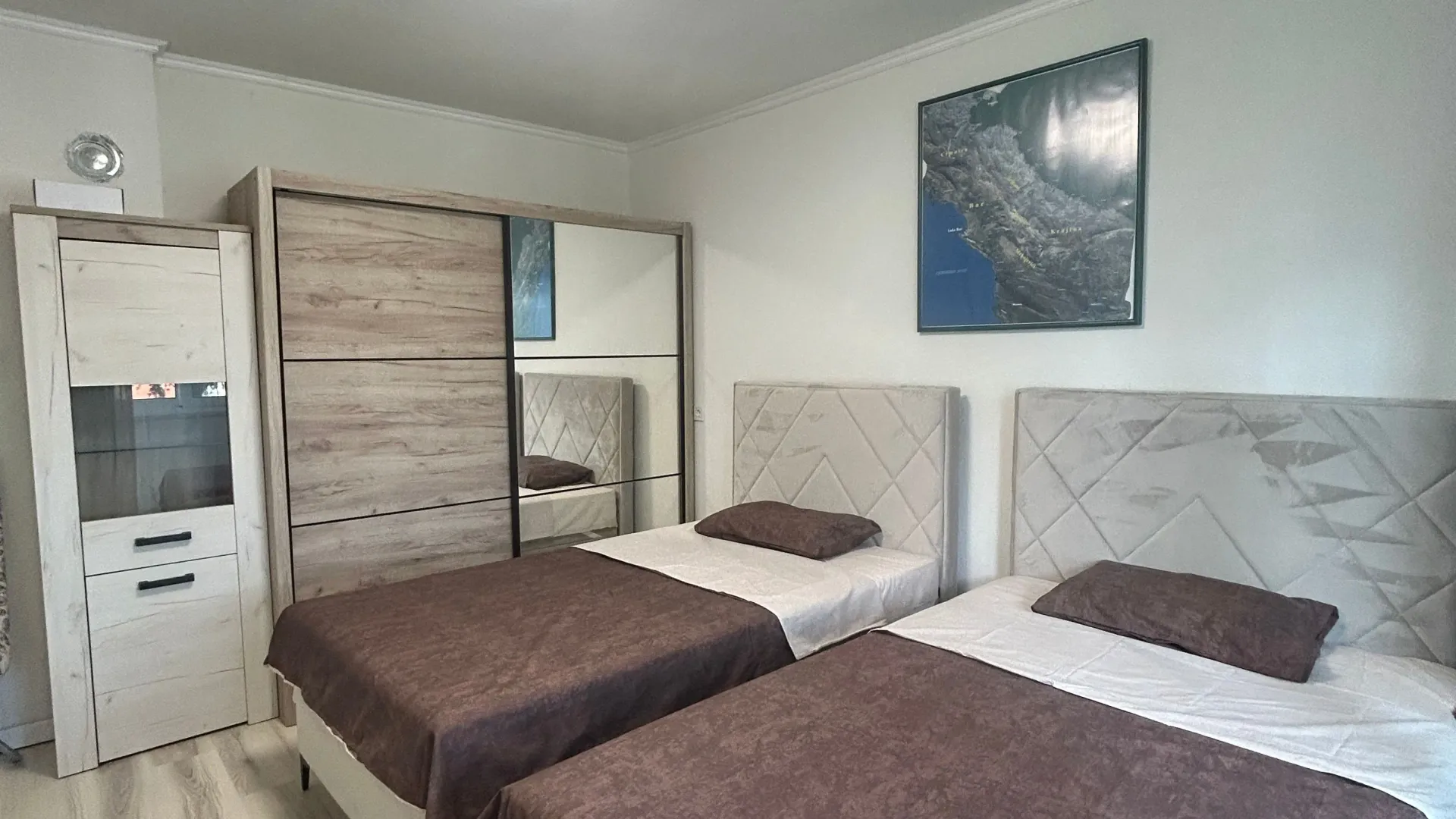 Rent, two bedroom apartment, 58m², Centar, Bar