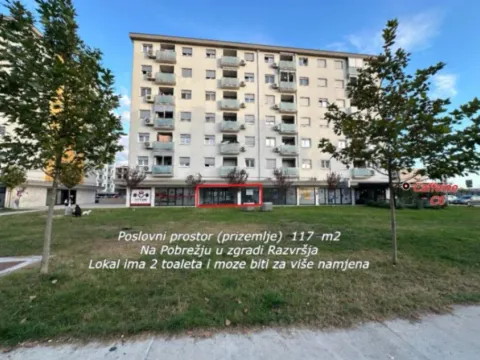 Rent, office space, 117m², Pobrežje, Podgorica