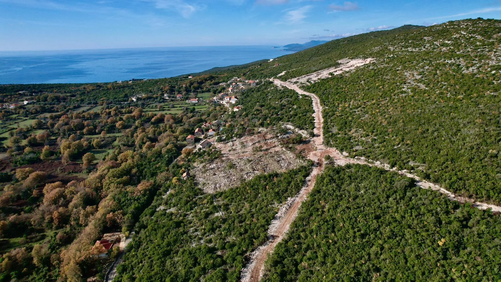 Prodaja, plac, 1500m², Zagora, Kotor