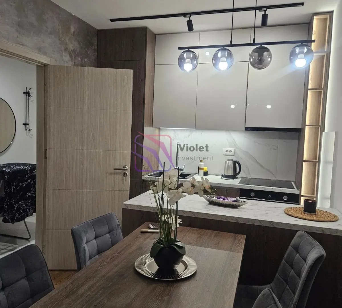 Rent, two bedroom apartment, 56m², Pobrežje, Podgorica