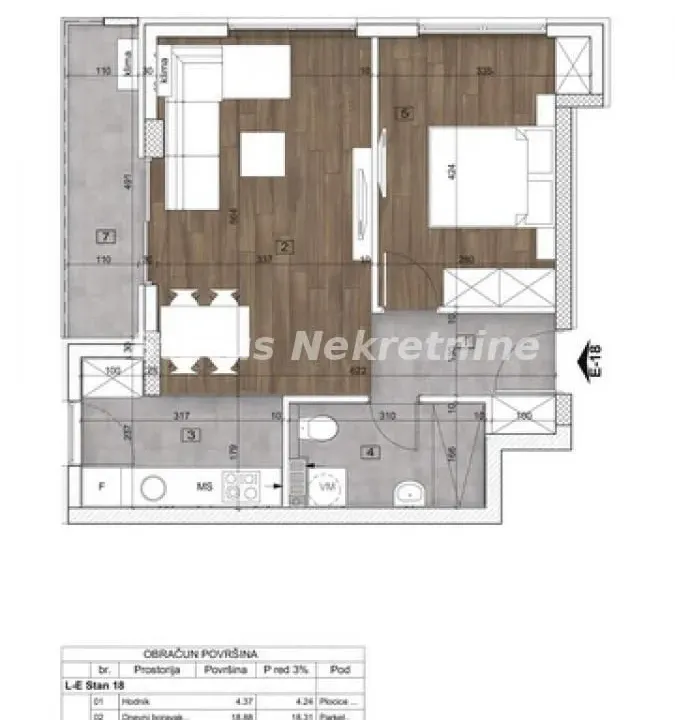 Prodaja, dvosoban stan, 51m², Telep, Novi Sad Sve Podlokacije
