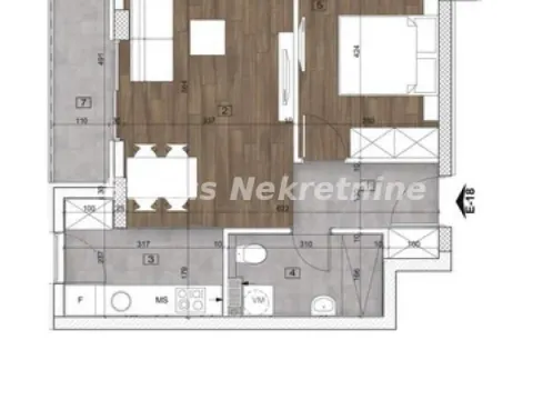 Prodaja, dvosoban stan, 51m², Telep, Novi Sad Sve Podlokacije