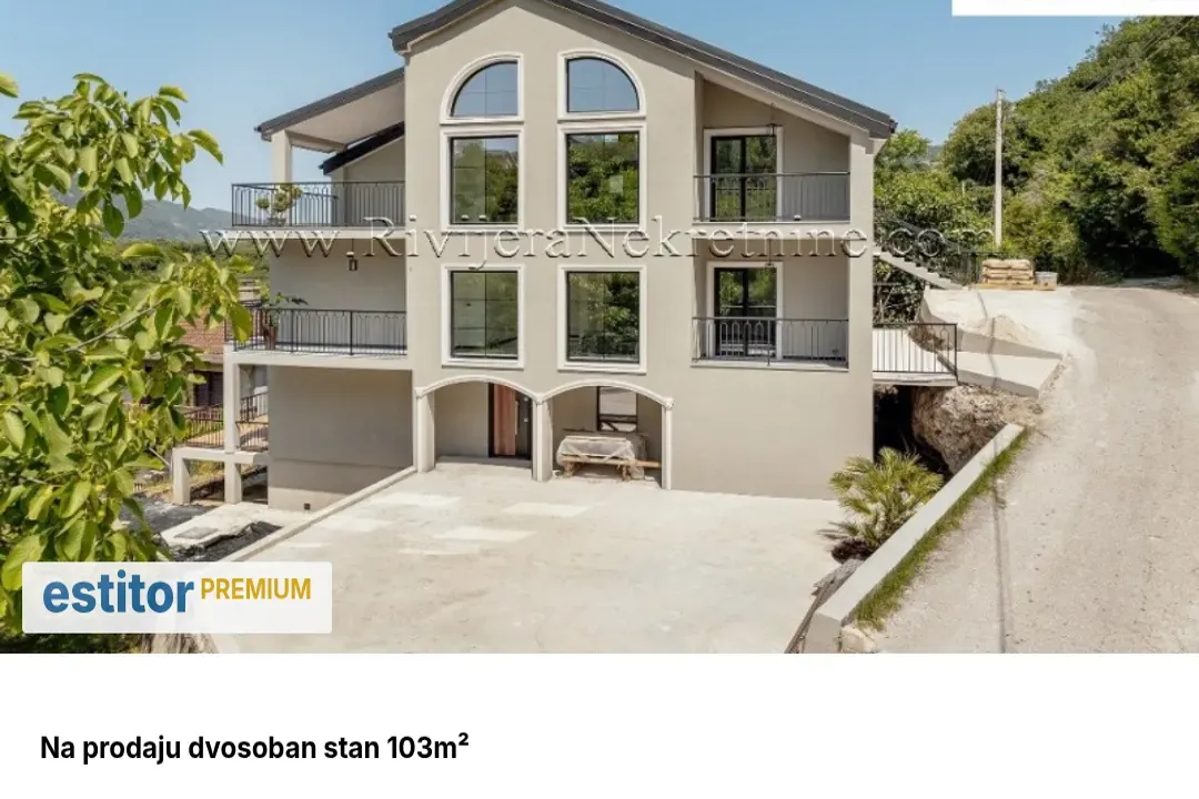 Prodaja, dvosoban stan, 103m², Herceg Novi, Crna Gora