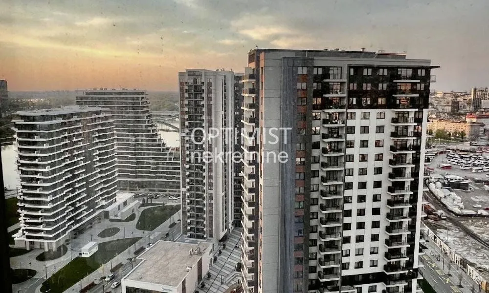 Rent, two bedroom apartment, 55m², Savski Venac, Beograd