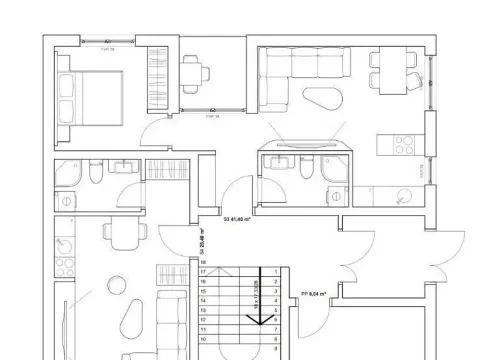 Prodaja, jednosoban stan, 45m², Seljanovo, Tivat - image 7