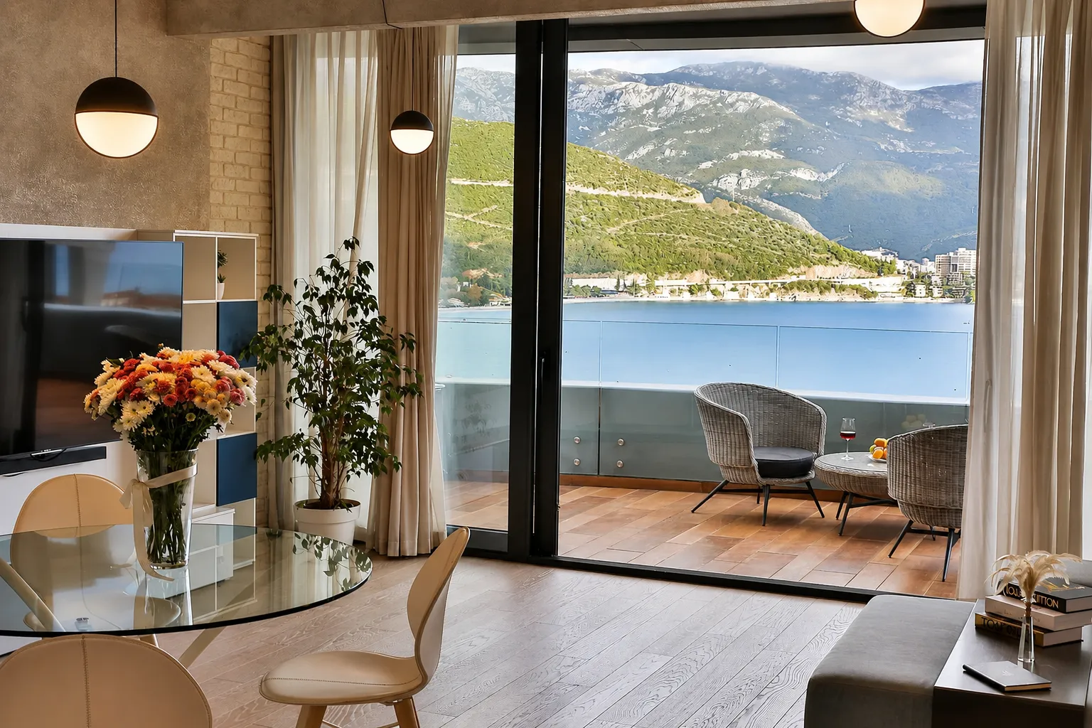 Rent, two bedroom apartment, 117m², Centar, Budva