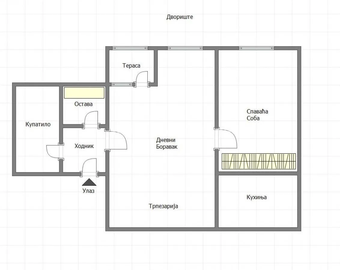 Prodaja, dvosoban stan, 53m², Bulevar Oslobodjenja, Novi Sad Sve Podlokacije