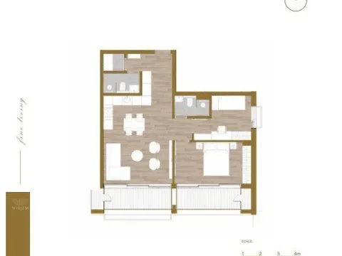 Prodaja, dvosoban stan, 71m², Stari Aerodrom, Podgorica - image 11