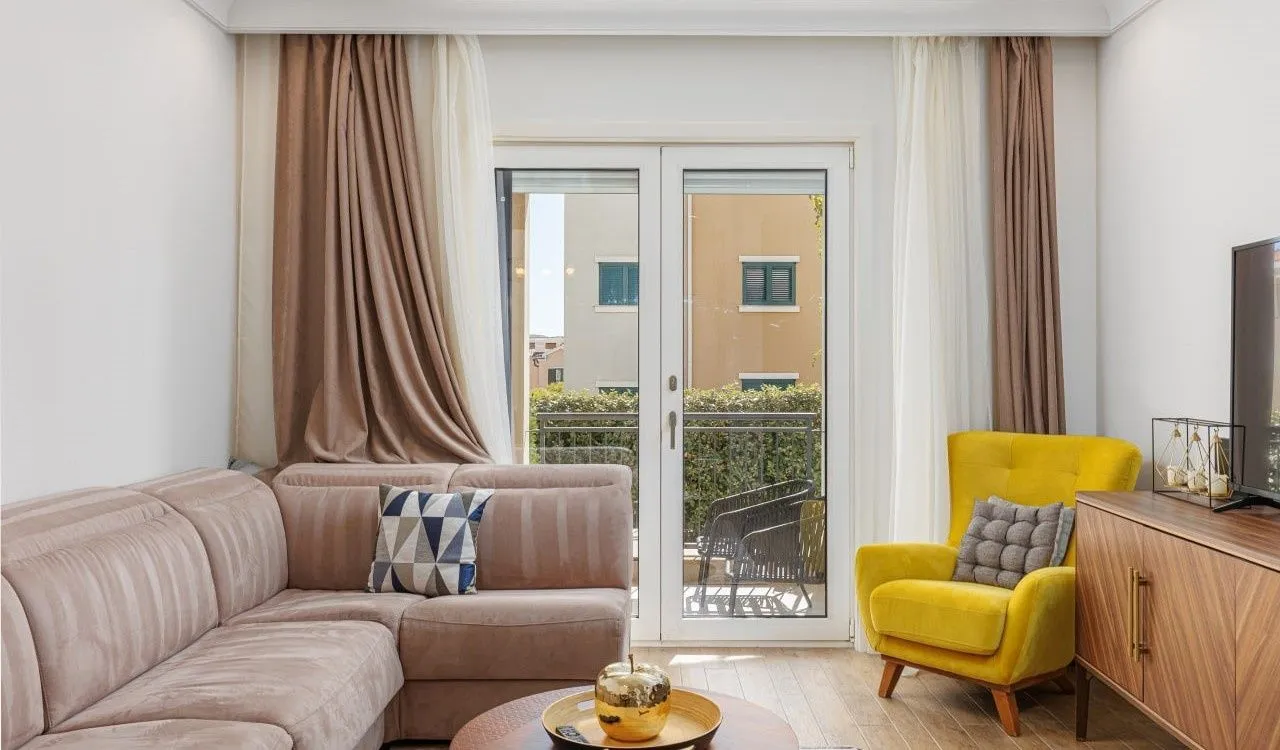 Prodaja, jednosoban stan, 50m², Luštica Bay, Tivat