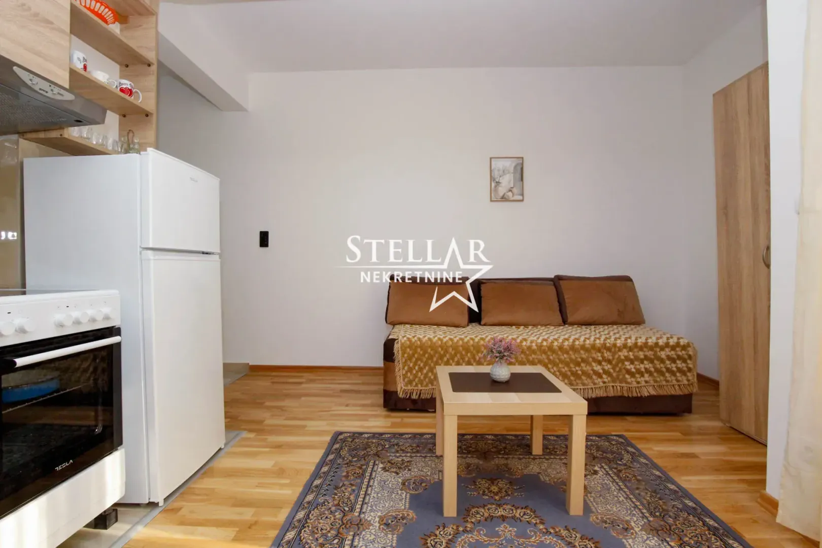 Rent, studio apartment, 24m², Zabjelo, Podgorica