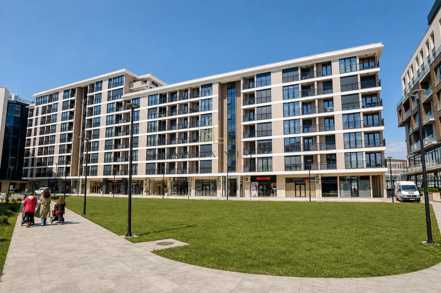Rent, one bedroom apartment, 57m², Kod Capital Plaze, Podgorica