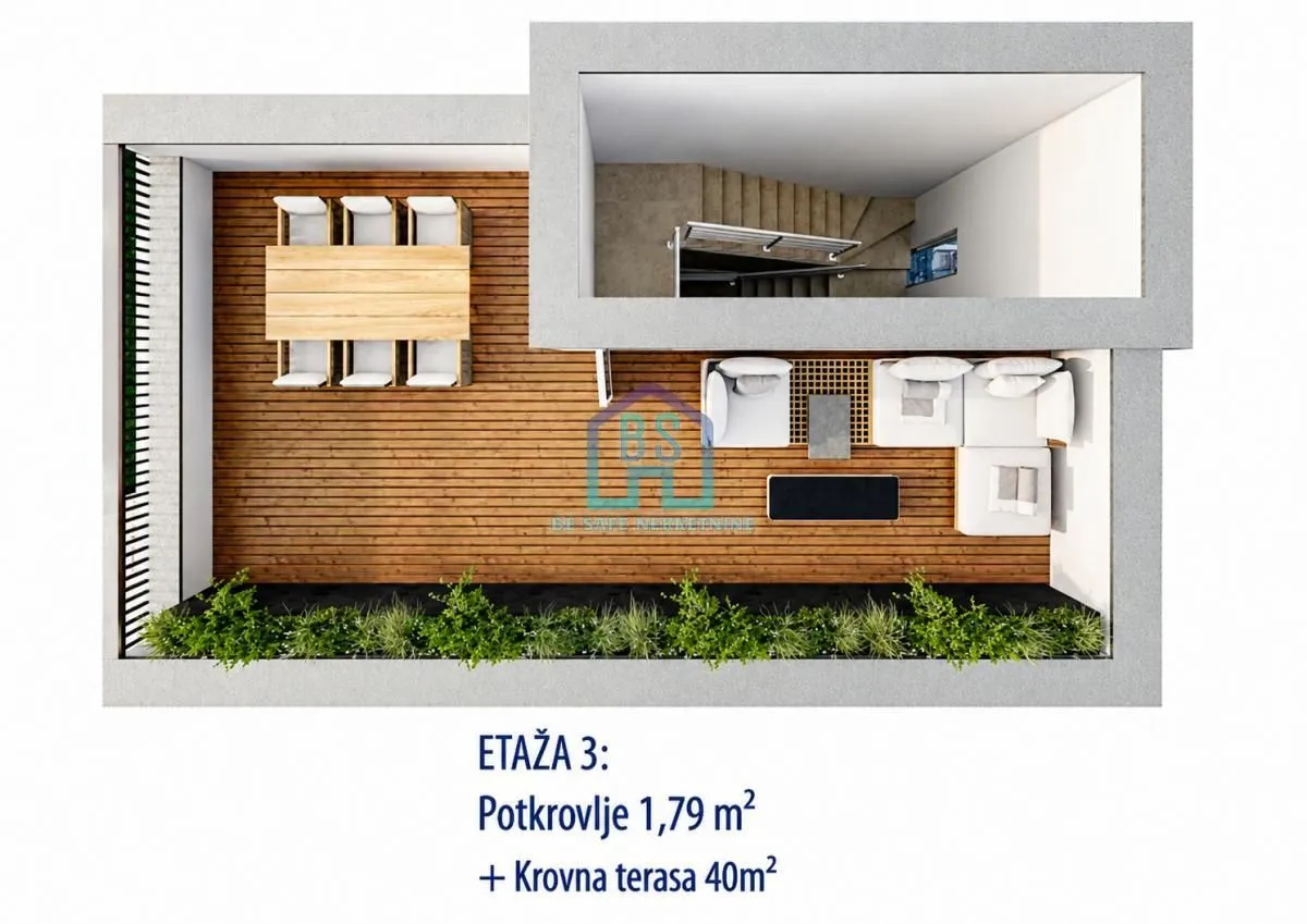 Sale, four bedroom apartment, 96m², Veternik, Novi Sad Sve Podlokacije