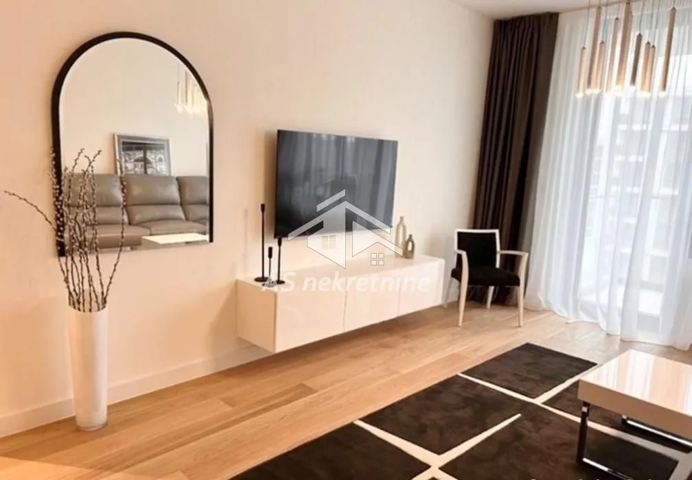 Rent, two bedroom apartment, 59m², Savski Venac, Beograd