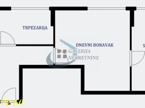 Rent, two bedroom apartment, 45m², Savski Venac, Beograd - image 6