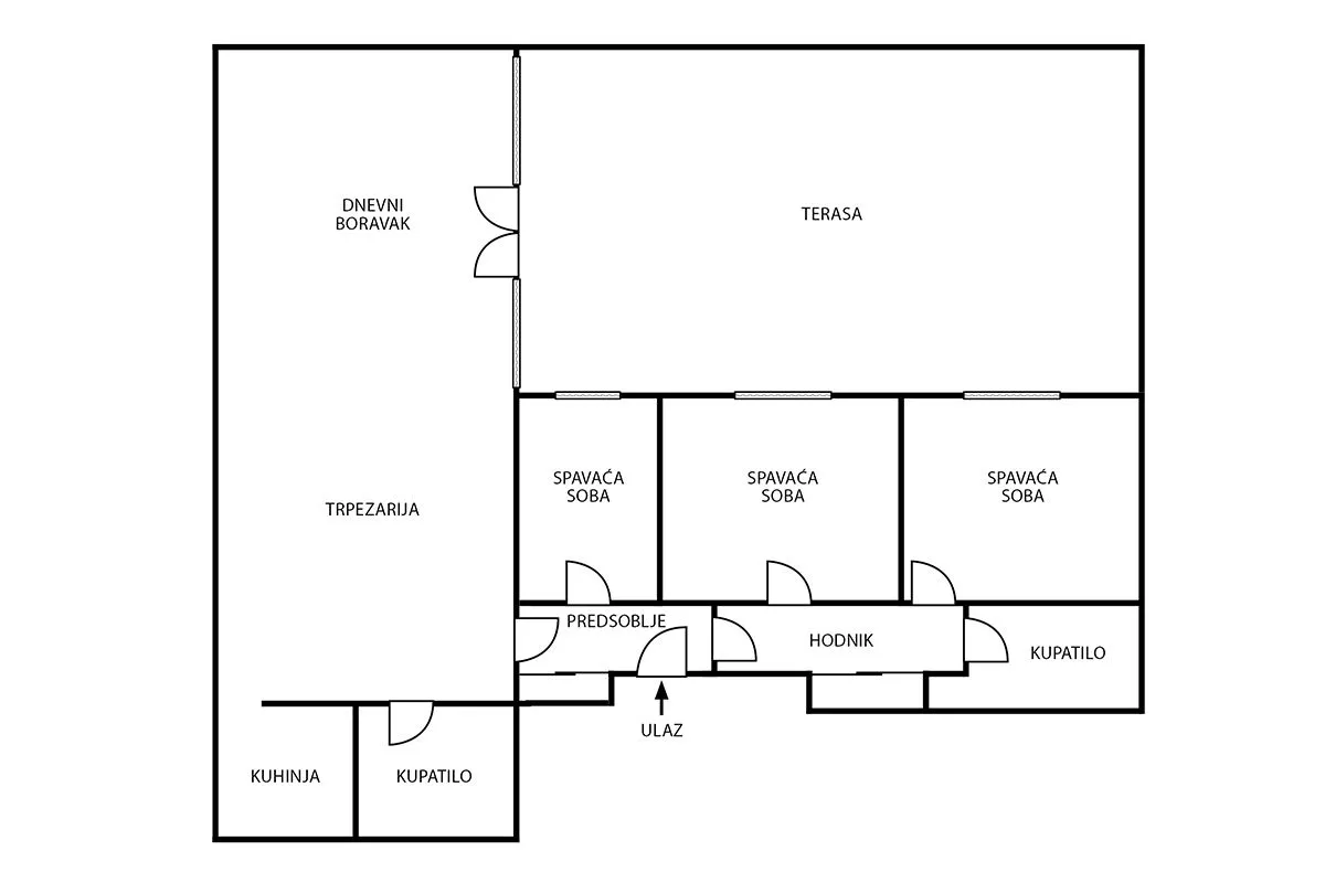 Sale, four bedroom apartment, 200m², Vračar Hram, Vračar Sve Podlokacije