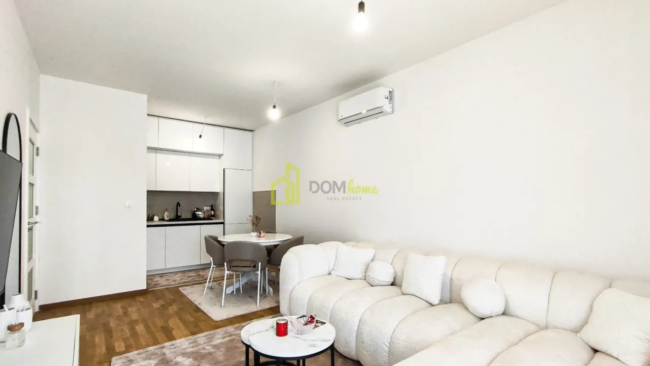 Rent, one bedroom apartment, 45m², Pobrežje, Podgorica