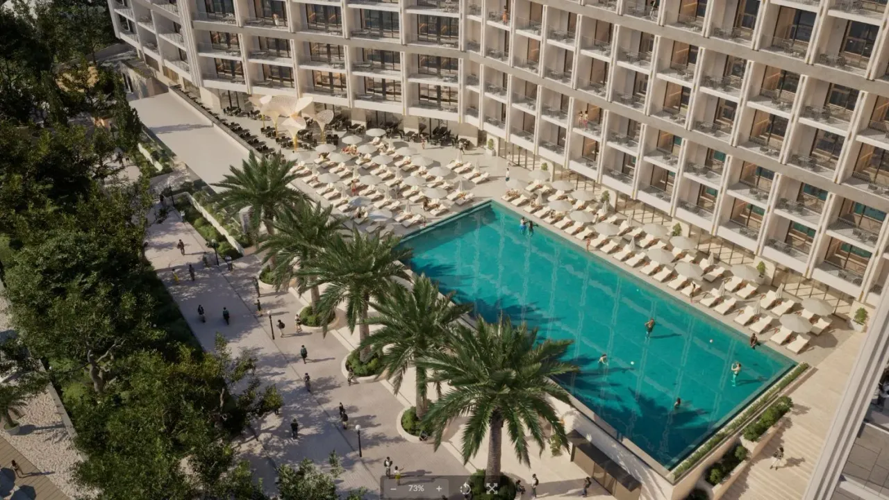 Prodaja, jednosoban stan, 59m², Bečići, Budva