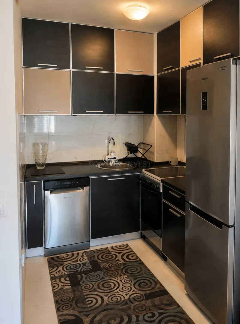 Rent, one bedroom apartment, 45m², Preko Morače, Podgorica