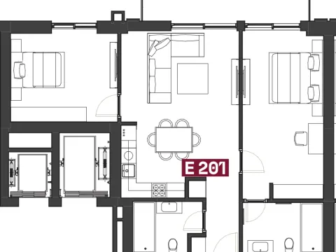 Prodaja, dvosoban stan, 99m², Porto Montenegro, Tivat - image 10