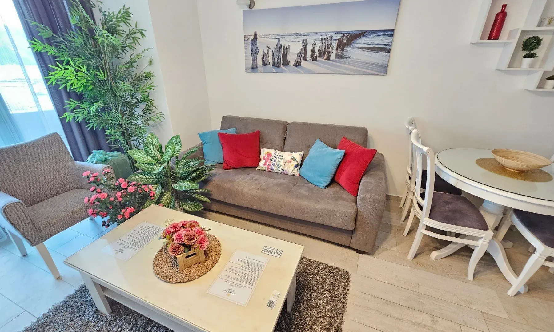 Rent, one bedroom apartment, 57m², Budva, Crna Gora