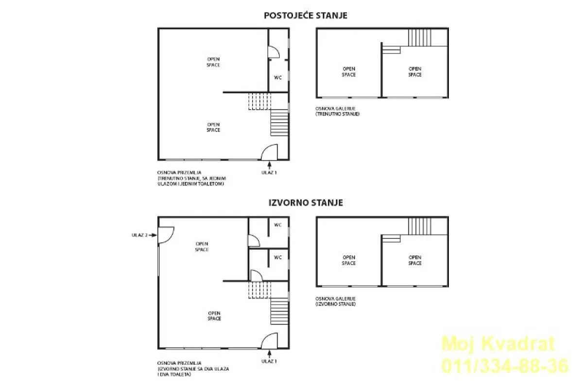 Rent, office space, 75m², Novi Beograd Sve Podlokacije, Beograd
