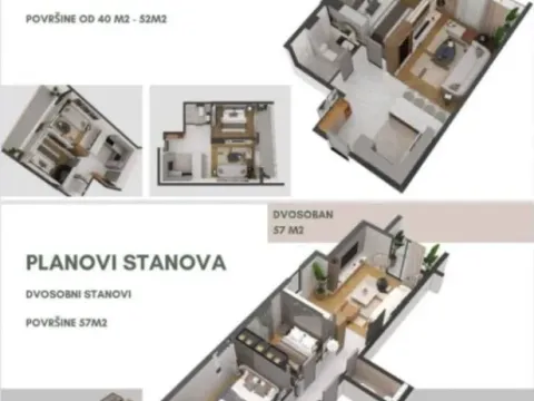 Prodaja, jednosoban stan, 45m², Bečići, Budva - image 2