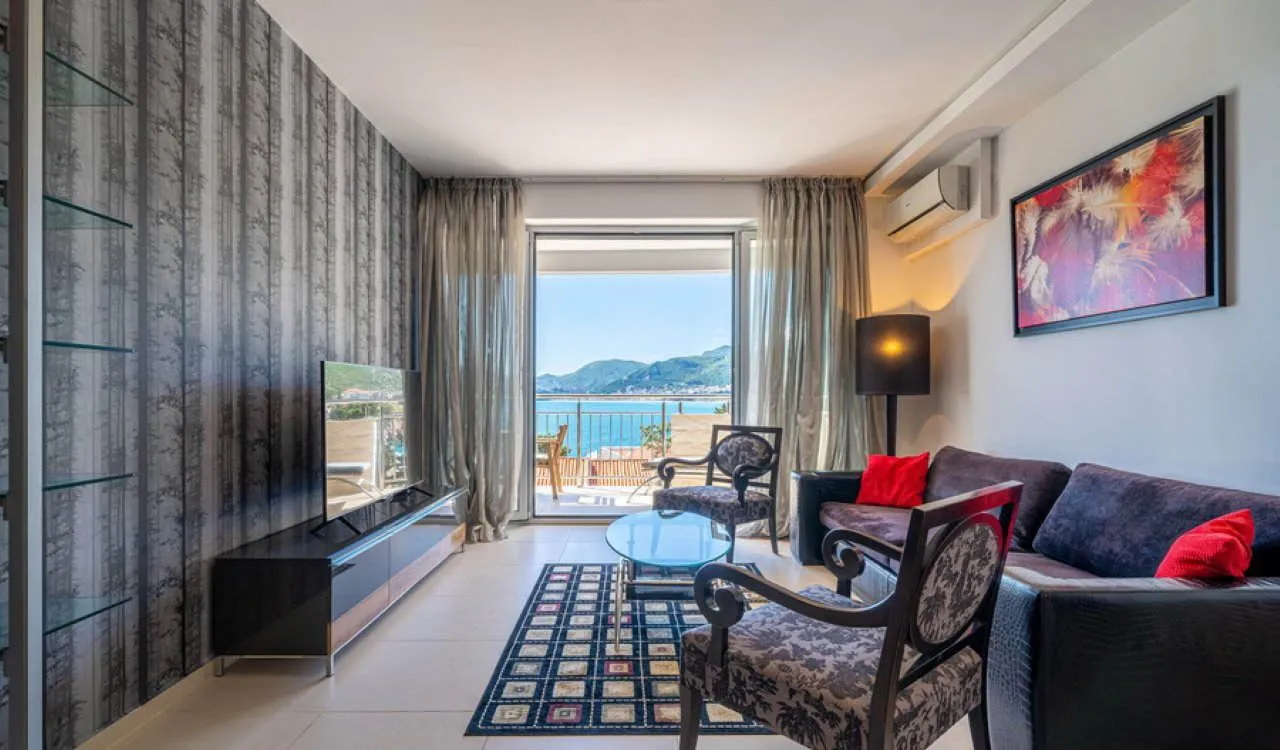 Sale, one bedroom apartment, 75m², Pržno, Budva