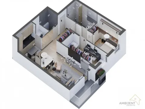 Prodaja, trosoban stan, 72m², Stari Banovci, Stara Pazova - image 2