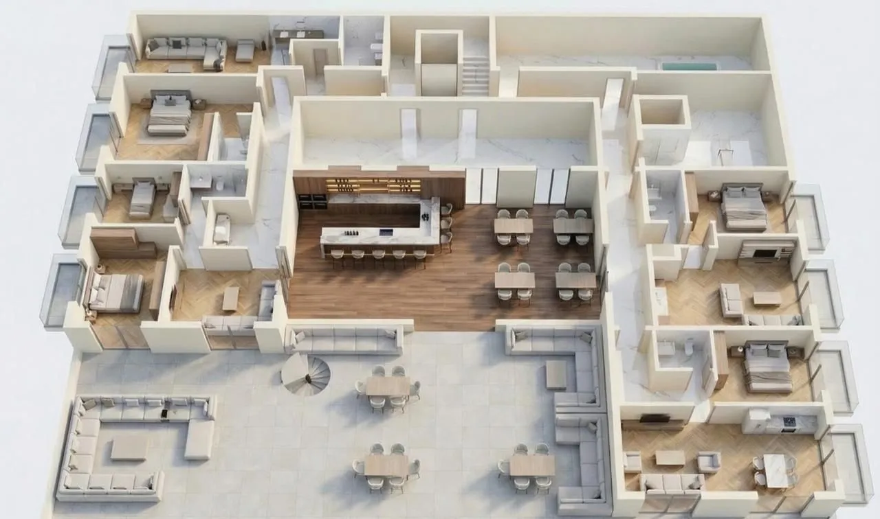 Sale, two bedroom apartment, 115m², Budva, Crna Gora