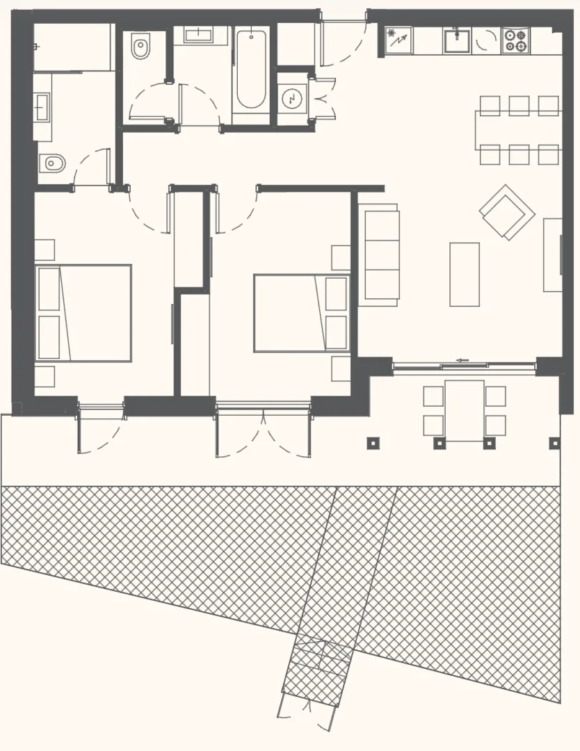 Prodaja, dvosoban stan, 138m², Porto Montenegro, Tivat