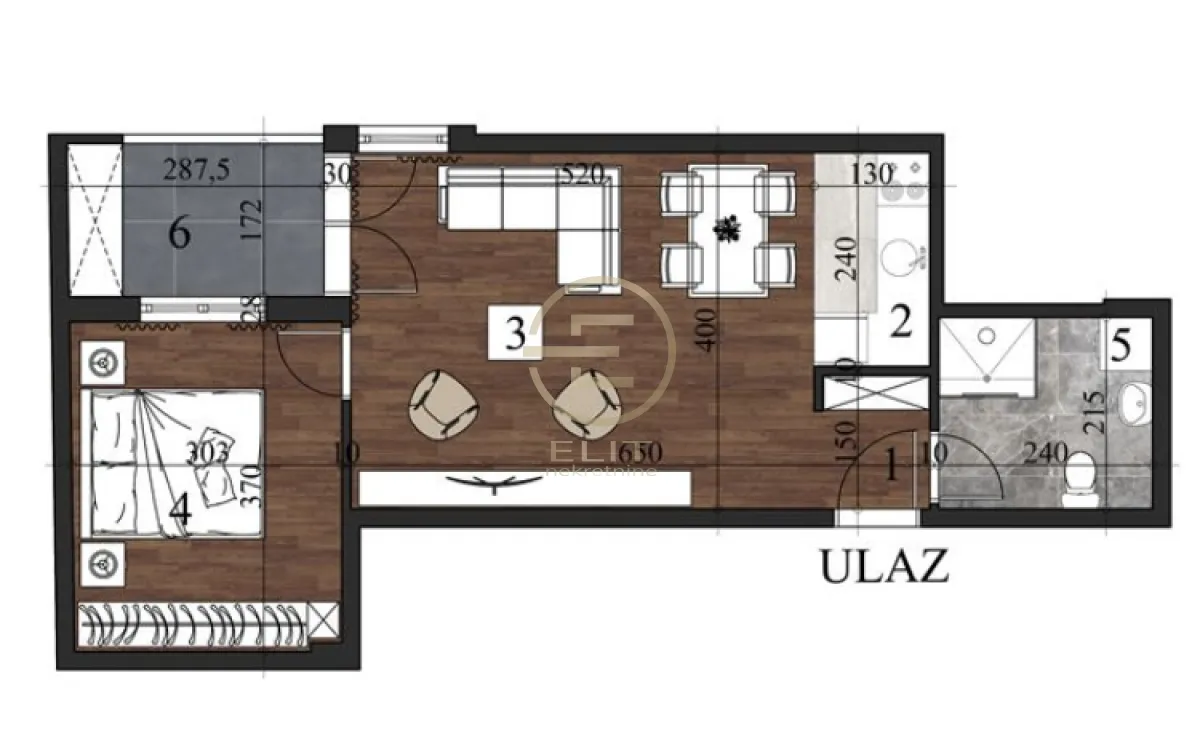 Prodaja, dvosoban stan, 45m², Grbavica, Novi Sad Sve Podlokacije