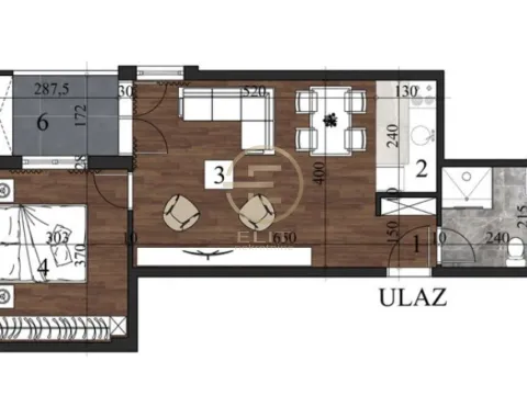 Prodaja, dvosoban stan, 45m², Grbavica, Novi Sad Sve Podlokacije - image 1