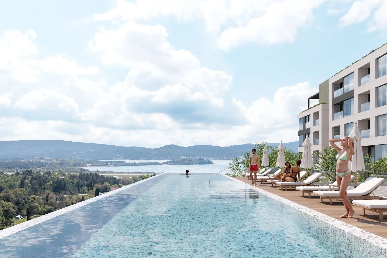 Sale, one bedroom apartment, 45m², Mrčevac, Tivat