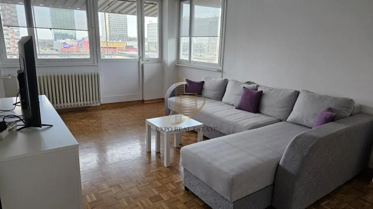 Izdavanje, dvosoban stan, 62m², Novi Beograd Blok 21, Novi Beograd Sve Podlokacije