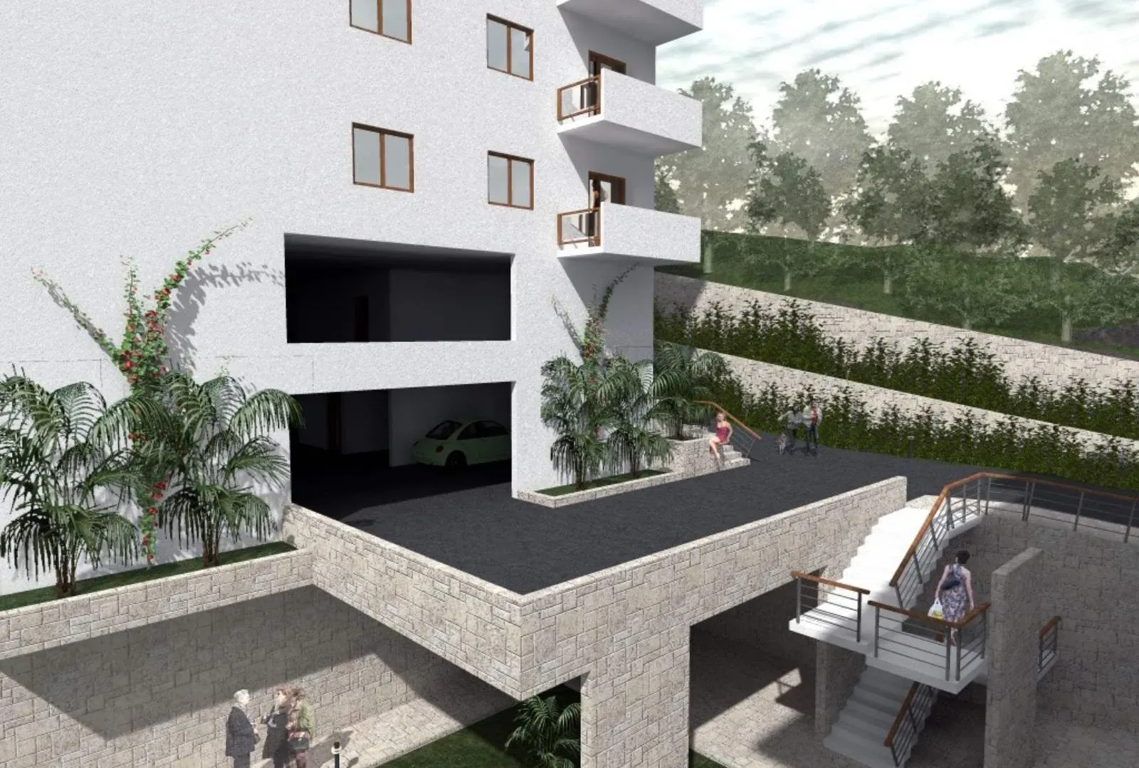 Sale, three bedroom apartment, 76m², Petrovac, Budva