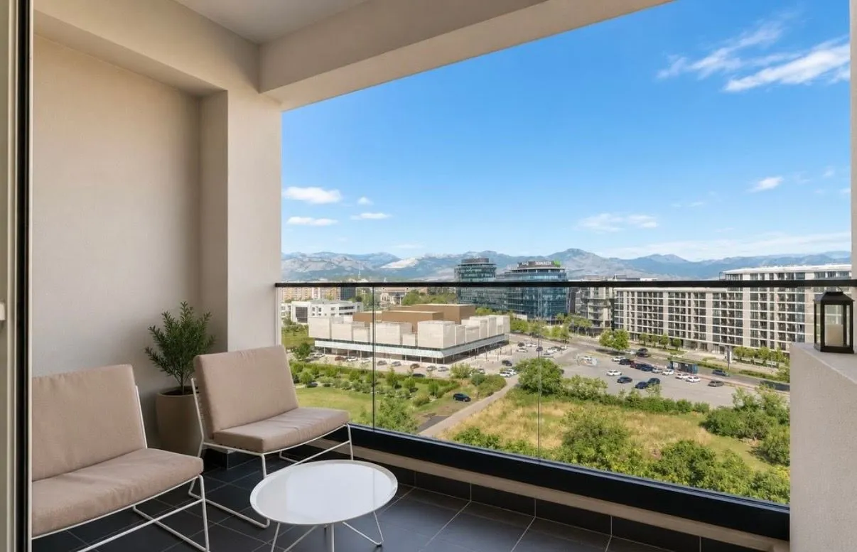Rent, two bedroom apartment, 72m², Master Kvart, Podgorica